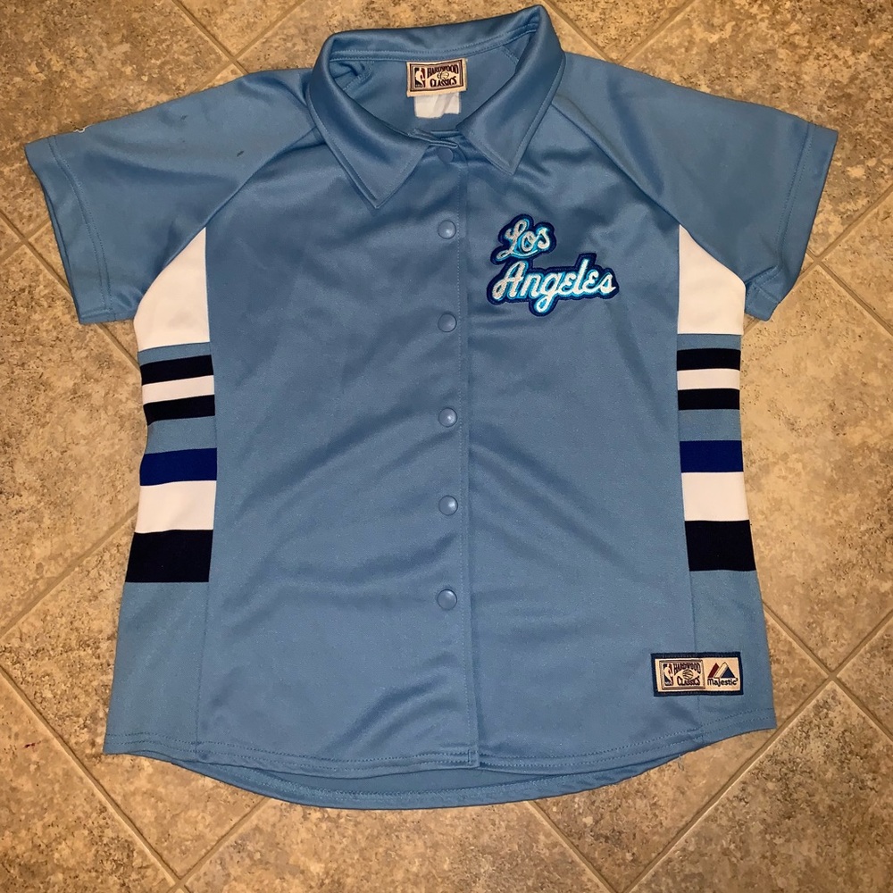 Vintage Los Angeles Lakers button up Jersey